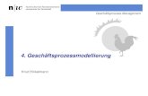 GPM Geschaeftsprozessmodellierung.ppt [Kompatibilitätsmodus] · 2013. 5. 26. · Prozessmodellierung mit Tabellen u. Diagrammen Ablauf Aktivität Bearbeiter Beschreibung Ergebnis