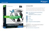 WordPress 4 – Das umfassende Handbuch · WordPress in seinem Funktionsumfang erweitern können. 3.2.2 Aktualisierungen immer auf dem neuesten Stand Über den Untermenüpunkt Aktualisierungen
