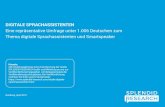 Studie Digitale Sprachassistenten Deutschland 2019...eines ihrer Geräte genutzt, am häufigsten vom Smartphone bzw. Tablet. 79% 25% 25% 21% Intelligenten Lautsprecher Smartphone/Tablet