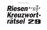 Seite 001-129 18.09.2006 16:48 Uhr Seite 1 Eberhard Krüger ......Eberhard Krüger Riesen-Kr kreuz q &e Riesen r Kreuzwort- rätsel Riesen-Kr kreuz q &e Riesen r Kreuzwort- rätsel