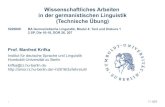 Wissenschaftliches Arbeiten in der germanistischen ...amor.cms.hu- h2816i3x/Publications/Krifka... Wissenschaftliches Arbeiten in der germanistischen Linguistik (Technische Übung)