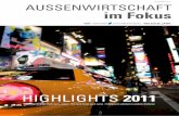 DEZEMBER 2011 AUSSENWIRTSCHAFT im Fokus MIT INS NEUE … · 2016. 8. 5. · 3 rund 100 Projekte jährlich organisiert Bayern International im Rahmen der bayerischen Außenwirtschaftsförderung.