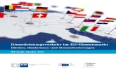 Dienstleistungsverkehr im EU-Binnenmarkt · 2020. 8. 20. · Umfrage „Going International 2016“ zum Dienstleistungsverkehr erhoben wurde. Aufgrund der Ergebnisse der vorliegenden