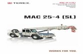 Crane Hire Melbourne | Transport Services - MAC 25-4 (SL)...4 HIGHLIGHTS MAC 25-4 (SL) ATOUTS MAJEURS · PRODUKTMERKMALE · CARATTERISTICHE PRINCIPALI · CARACTERÍSTICAS DESTACADAS