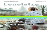 Personalzeitschrift des Kantons Thurgau Leuetatze · 2018. 4. 3. · Neues Kleid für die Leuetatze Im Dezember 2005 erschien die Leuetatze zuletzt im alten Layout, seit März 2006