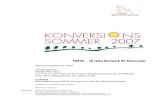 FOKUS FOKUS 10 Jahre Netzwerk für Konve 10 Jahre ...fokus-net.de/sites/default/files/pdf/Bericht-2007.pdf20. 02.07.2007 Rangsdorf: Konversion und Konversionssommer im Land Brandenburg.....