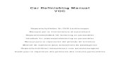 Car Refinishing Manual VOC · 2020. 4. 14. · Car Refinishing Manual VOC Reparaturleitfaden für PKW-Lackierungen Manuale per la riverniciatura di autovetture Reparationshandbok