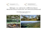 Wege zu einem effizienten Waldnaturschutz in Deutschland...WBBGR (2020): Wege zu einem effizienten Waldnaturschutz in Deutschland Das Risiko, nach Auslaufen eines Naturschutzvertrages
