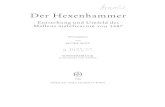 Der Hexenhammer - MGH-Bibliothek · Der Hexenhammer Entstehung und Umfeld des Malleus maleficarum von 1487 Herausgegeben von PETER SEGL SONDERDRUCK im Buchhandel nichr erhältlich