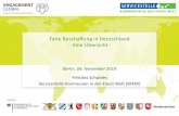 Faire Beschaffung in Deutschland - Eine Übersicht · 2019. 12. 3. · Die Marktmacht der Kommunen nicht ungenutzt lassen: 11 % des BIP 350 000 000 000 Euro Gerundetes jährliches