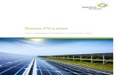 Swiss-PV-Label · Für Kunden, Investoren, Versicherer und PV Anlagenbetreiber werden ... Einwandfreie Qualität der gelieferten PVModule. Die Bestätigung der Qualität des gesamten
