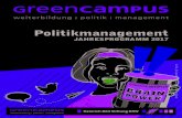 Politikmanagement - Heinrich-Böll-Stiftung · 2019. 11. 14. · GreenCampus ist eine Dachmarke, unter der verschiedene Aspekte zusammengefasst sind: • Die Weiterbildungsakademie