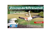 Verein der Zoopark- freunde in Erfurt · 2019. 2. 7. · Thüringer Zoopark Erfurt an. Die Zooparkfeunde einte von Anfang an, eine Lobby für den Thüringer Zoopark zu bilden und