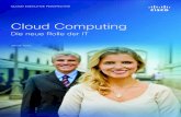 Cloud Computing - Cisco - Global Home Page · Durch die Einführung der InterCloud vollzieht sich für die IT ein Wandel vom taktischen Systemadministrator hin zum Service-Broker.