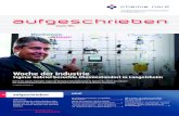 Woche der Industrie - ChemieNord · 2018. 11. 12. · 2 Mit dem tarifvertraglich vereinbarten Angebot „Berufskompass“ informierten IG BCE Nord und der AGV ChemieNord im September