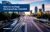 Was vor uns liegt: Die Zukunft der Mobilität...Wegbeschreibungen für so weit voneinander entfernte Städte wie Köln und Kuala Lumpur. Ein Blick in die Zukunft zeigt, dass Technologien
