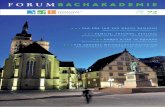 F O R U M BACHAKADEMIE Wir sind hier. Wo Kultur zu Hause ...bachcant/Pic... · Als führende Regionalbank sind wir in Baden-Württemberg fest ver-wurzelt und k ennen Land und Leute.