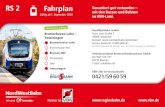 RS 2 Fahrplan · 2020. 8. 19. · Partner im RS 2 Fahrplan Gültig ab 1. September 2020 Bremerhaven-Lehe – Twistringen Garantiert gut verbunden – mit den Bussen und Bahnen im