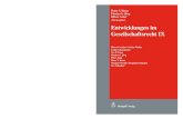 (Herausgeber) Entwicklungen im Gesellschaftsrecht IX … · 2020. 7. 28. · ISBN 978-3-7272-3123-0 Peter V. Kunz Florian S. Jörg Oliver Arter (Herausgeber) Entwicklungen im Gesellschaftsrecht