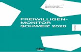 FREIWILLIGEN- MONITOR SCHWEIZ 2020 Freiwilligkeit · 2020. 6. 12. · Dieses Werk ist lizenziert unter einer Creative Commons Namensnennung – Nicht kommerziell – Keine Bearbeitungen
