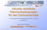 Aktuelle rechtliche Rahmenbedingungen für den Drohneneinsatzf98cebf7-0f62-4ac3...Mag. Raoul Fortner ... Film and Music Industry Austria) Ziele & Aktivitäten der AAI-Arbeitsgruppe