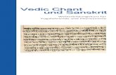 Vedic Chant und Sanskrit - Yogaschule Erlangen · 2020. 1. 19. · Sridhar (Yoga Sutra, Yoga Therapie, Asana und Pranayama), Radha Srid‐ har (Vedic Chant) und Viji Vasu (Bhagavadgita).