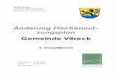 Änderung Flächennut- zungsplan - Vilseck · 2018. 6. 28. · (Gmkg Vilseck) werden ackerbaulich genutzt, wobei auf Fl.Nr. 660, 665 und 667 die südlichen Teilbereiche als Grünland
