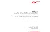 Bericht des GKV-Spitzenverbandes zum ......Bericht des GKV-Spitzenverbandes zum Hygienesonderprogramm in den Förderjahren 2013 bis 2017 an das Bundesministerium für Gesundheit Berlin,