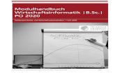 Modulhandbuch Wirtschaftsinformatik |B.Sc.| PO 2020 · PDF file 2020. 9. 8. · B.Sc. Wirtschaftsingenieurwesen, B.Sc. Wirtschaftsinformatik 9 Literatur /Literature Themenabhängige