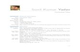 Sunil Kumar Yadav – Curriculum Vitaeimgapti.com/team/download/Sunil_Yadav.pdfSunil KumarYadav Curriculum Vitae Personal Information NameSunilKumarYadav. NationalityIndian. GenderMale.