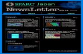 ISSN1883-5171 NewsLetter...NewsLetter NO.14 2012年8月 ISSN1883-5171 SPARC Japanに参画して いる学会から、活動に参画 して得たもの、考えたこと、 また今後のジャーナル出版