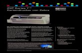 Zebra ZXP Series 7 - MAXICARD GmbH · 2018. 6. 20. · ZXP Series 7-Kartendrucker von Zebra, Datenblatt 1 Der schnelle und zuverlässige ZXP Series 7-Drucker erstellt Karten in nahezu