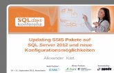 Updating SSIS Pakete auf SQL Server 2012 und neue ...Gold Partner: Silver Partner: Veranstalter: 20. – 21. September 2012, Rosenheim Gold Partner: Silver Partner: Updating SSIS Pakete