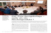 2. Hamburger Round Table – PVC-freie Designbeläge ... 2007/08/17  · Der Markt für PVC-freie Designbeläge ist unübersichtlich, Konstruktionsarten und Inhaltsstoffe uneinheitlich.