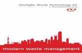 modern waste management - ZhongDe Waste Technologyzhongde-ag.de/data/ZDWT_Interim-Report_Q2-2014_de.pdf¢ 