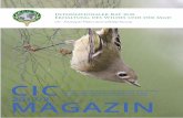 CIC · 2018. 6. 4. · 2 3 IN DIESER AUSGABE Editorial Divisions Wildtierbeobachtung Wildtierbeobachtung Regionale- und Landesnachrichten Internationale Beziehungen Im Blickpunkt