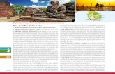 Sri Lanka intensiv - Kneissl Touristik · 2017. 7. 19. · Baum der Welt (über 2200 Jahre alt) - den Sri Maha Bodhi. Rings um die Stadt liegen mehrere große Dagobas (Stupas) und
