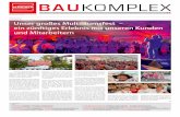 BAU KOMPLEX - Stricker-Grupperelaunch.stricker-gruppe.de/fileadmin/baukomplex/...deutschen Schlagers“ – Olaf Hen - ning–, der es professionell verstand, die Gäste noch einmal