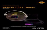 Deutsch - Atmoscdn.atmosmed.com/docs/16836/ga_c051-thorax_de_2020-05... · 2020. 6. 30. · 1.3 Funktion Der ATMOS C 051 Thorax ist ein besonders handlicher, mobiler, digitaler Drainagesauger.