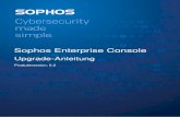 Sophos Enterprise Console Upgrade-Anleitung ... • Sophos Enterprise Console 5.2.0 • Sophos Enterprise Console 5.1 • Sophos Enterprise Console 5.0 Hinweis Wenn Sie ein Upgrade