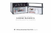 Catálogo de Mini Bares en Hosteleria10€¦ · Disponible accesorio Kit de panelado Negro Artic 220 V Negro Black cod. 93009 Black ... El sistema más silencioso del mercado para