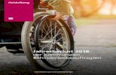 Jahresbericht 2018 der Kommunalen Behindertenbeauftragten · 2019. 2. 27. · einfach-heidelberg.de referierte Andrea Schöne von leidmedien.de Begehung Rohrbach wegen geplanter Sanierungsmaßnahme.