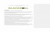 Pressetext BLACKROLL : So wirkt das Rollentraining · 2016. 12. 5. · Beardsley & Scarabot 2015: Effects of self-myofascial release: A systematic review, J Bodyw Movem Ther 2015;