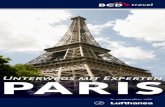 Unterwegs mit Experten PARIS - BCD Travel · 2017. 6. 3. · für erfolgreiche Geschäftsideen oder meinen Sie nicht? Wir wünschen Ihnen viel Vergnügen und Vorfreude auf Ihre nächste
