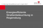 Energieeffiziente Straßenbeleuchtung in Regensburg · 2017. 6. 29. · Innovative LED-Beleuchtung für die Altstadt in Regensburg Die Stadt Regensburg hat in den letzten Jahren (2009