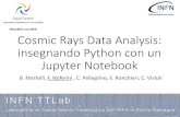 Cosmic Rays Data Analysis: insegnando Python con un ......•L’importanza dei raggi osmii nella fisia moderna •Il rivelatore e i dati che misuriamo •La misura delle distribuzioni