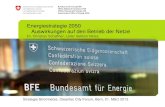 Energiestrategie 2050 Auswirkungen auf den Betrieb der · PDF file Energiestrategie 2050 Auswirkungen auf den Betrieb der Netze Dr. Christian Schaffner, Leiter Sektion Netze ... system