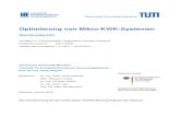 Optimierung von Mikro-KWK-SystemenOptimierung von Mikro-KWK-Systemen Abschlussbericht Vorhaben im Verbundprojekt „Regionales Virtuelles Kraftwerk“ Förderkennzeichen: 03ET1042B
