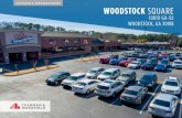 OFFERING MEMORANDUM WOODSTOCK SQUARE€¦ · entertainment retail » low price per square foot of $95.36 » 100% stabilized class a retail center » extremely strong consumer traffic