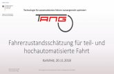 Technologie für automatisiertes Fahren nutzergerecht optimiert · 2019. 5. 24. · Robert Bosch GmbH Hans-Joachim Bieg 20.11.2018 TECHNOLOGIE FÜR AUTOMATISIERTES FAHREN NUTZERGERECHT